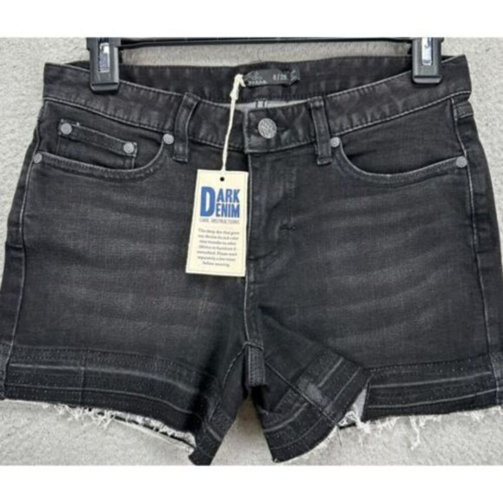 Prana Dark Denim Jean Shorts
